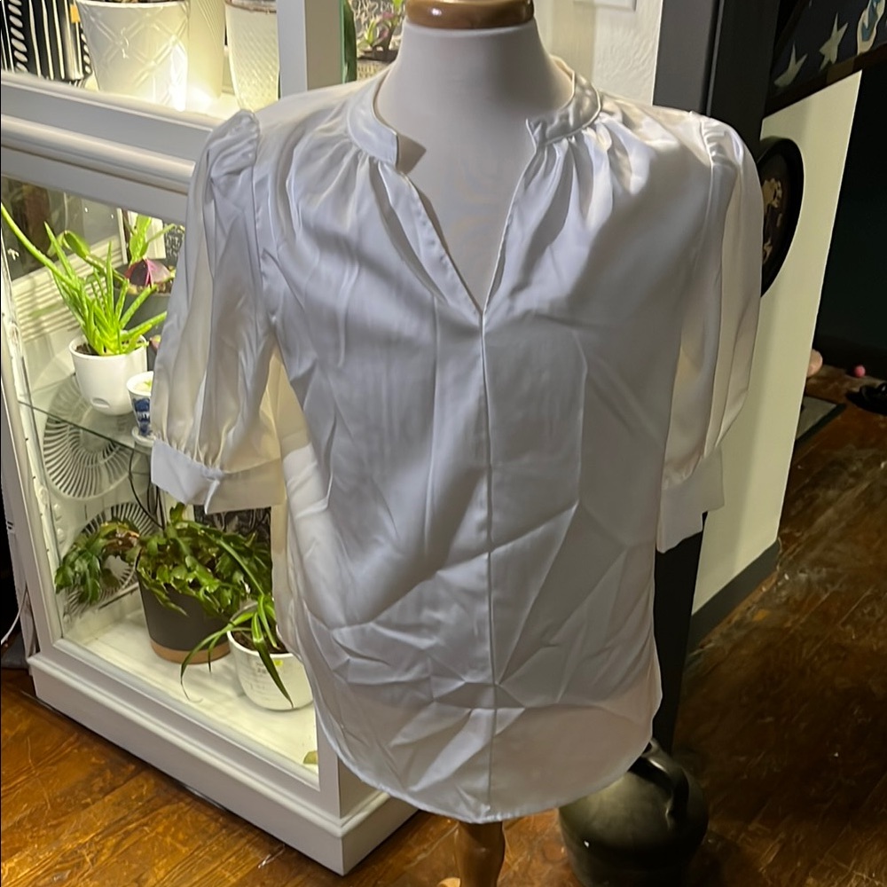 SHEIN White Blouse
